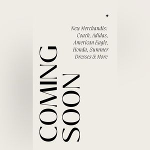 New Merchandise COMING SOON!